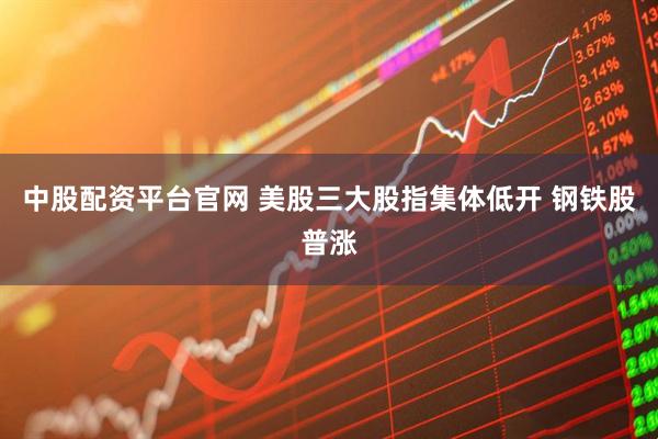 中股配资平台官网 美股三大股指集体低开 钢铁股普涨